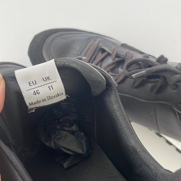 Novesta Marathon Black Leather Sneaker EU 46 UK11 US12 - Picture 5 of 8